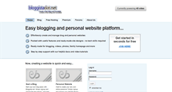 Desktop Screenshot of bloggista.net